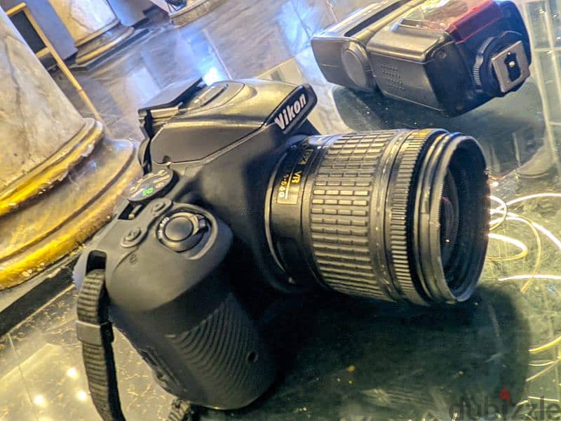 Nikon d5600 حالة نضيفة جداً اول ايد 1