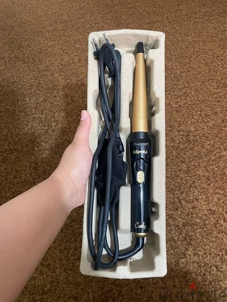 mienta curling iron 0