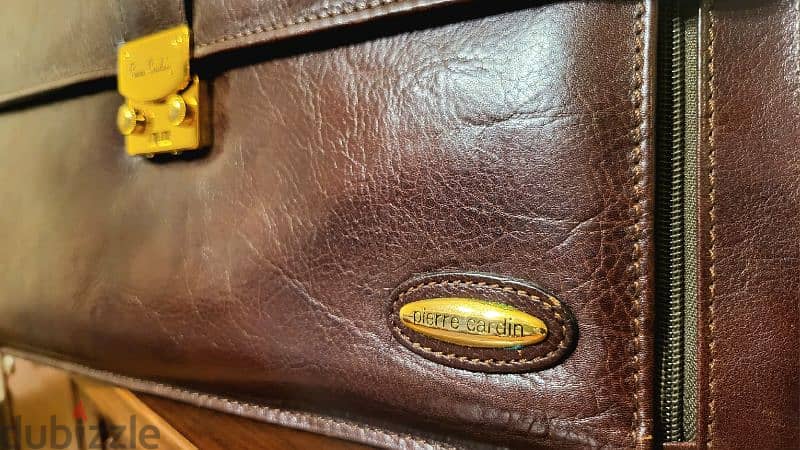 Pierre Cardin men's leather bag 2