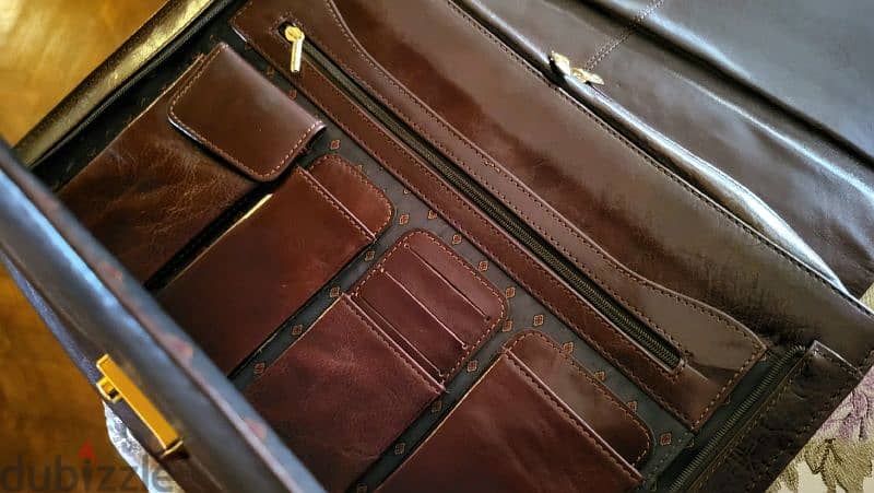 Pierre Cardin men's leather bag 5