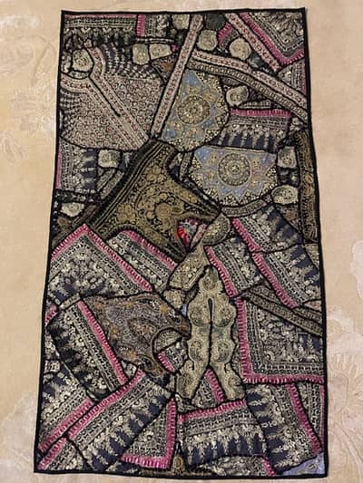 Indian embroidery tapisserie