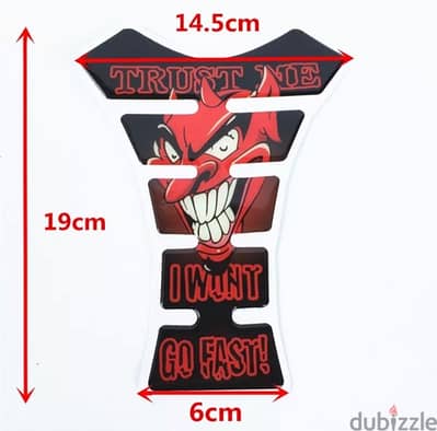 3D Motorcycle Decal Gas Fuel Tank Pad Protector Racing Car Sticker