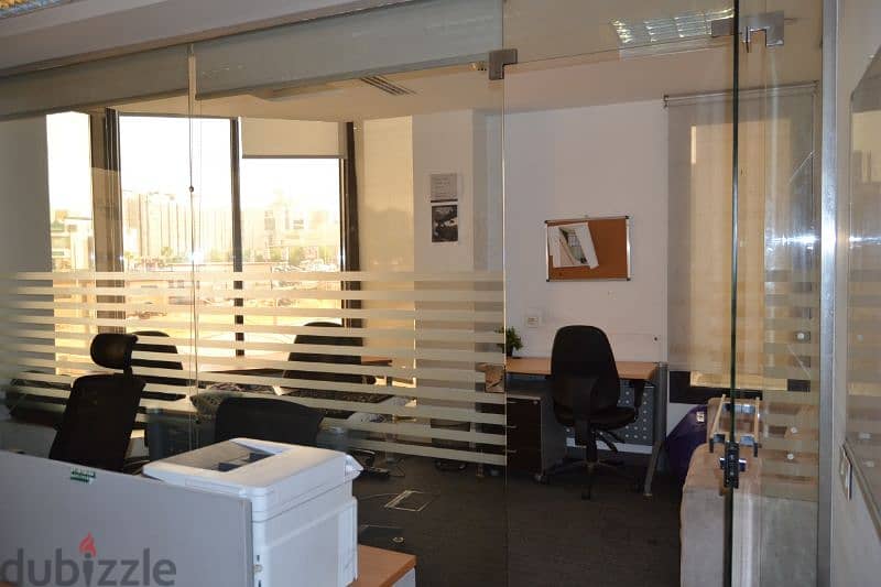 A fully finished 1035sqm unit is now available for rent at new cairo 7