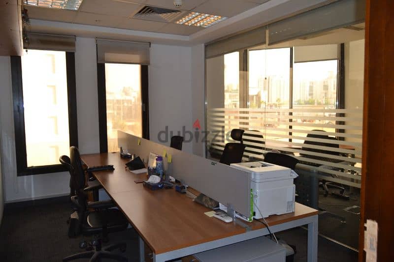 A fully finished 1035sqm unit is now available for rent at new cairo 8