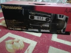 Radio cassette panasonic بالكرتونه والكتالوج