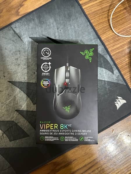 Razer Viper 8Khz like new 6