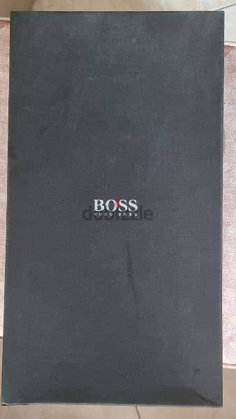 Hugo Boss Leather Shoes Black Size 7.5 - حذاء سهرة جلد أسود لامع 6
