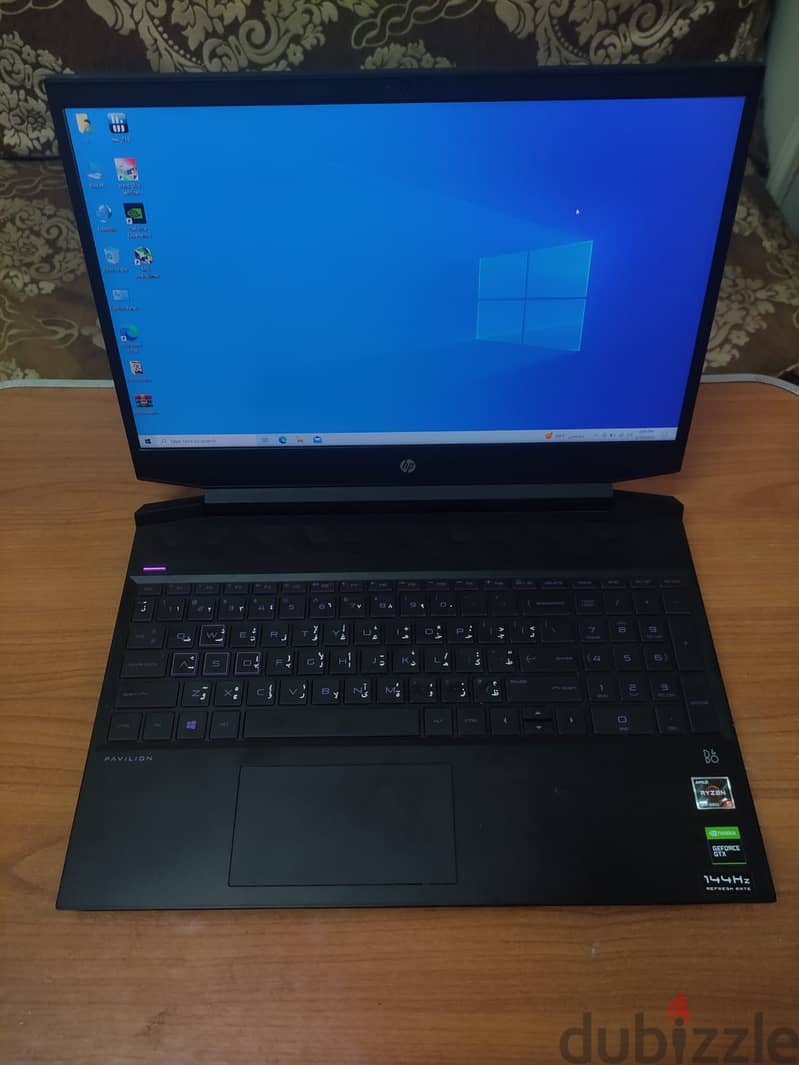 HP Pavilion 5600H Gtx 1650 2023 استعمال 6 شهور 0