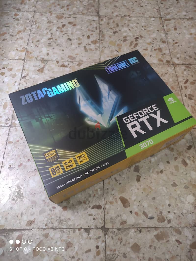 Zotac Gaming Geforce RTX 3070 8GB Twin Edge 1