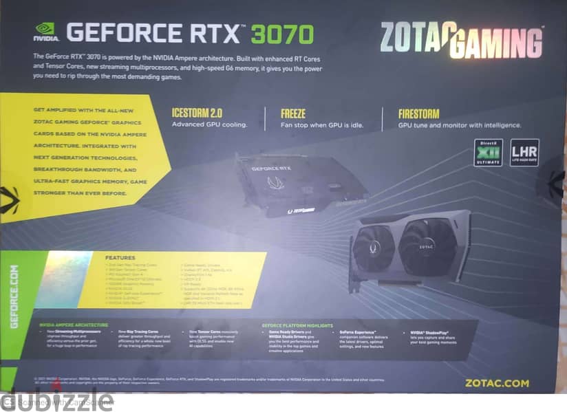 Zotac Gaming Geforce RTX 3070 8GB Twin Edge 4