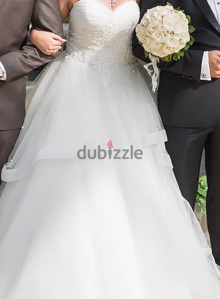 فستان زفاف سيمبل خالص 2