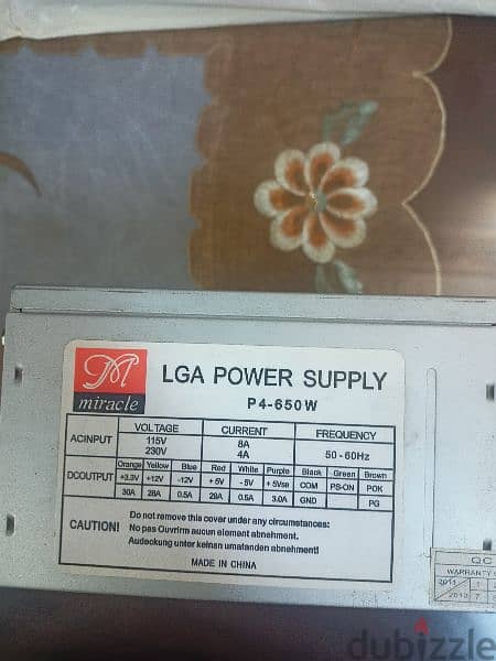 power supply 650w 2