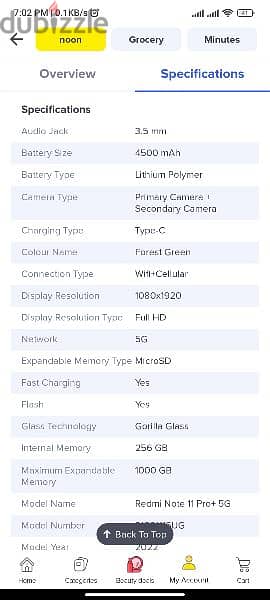 Redmi Note 11 Pro Plus 5G Forest Green - Global Version 4