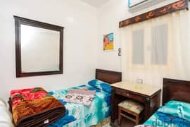 غرف فندقية مكيفة للايجار محافظة قنا