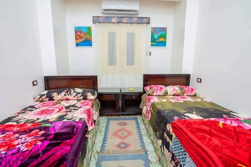 غرف فندقية مكيفة للايجار محافظة قنا 2