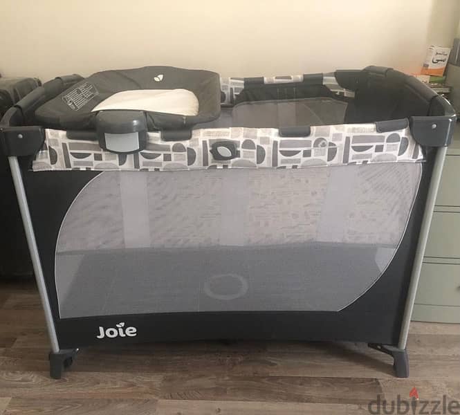 joie travel baby bed 3