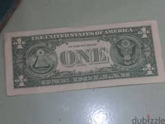 دولار أمريكى نادر عام ٢٠١٣ حالة ممتازة جدا