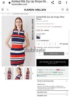Karen Millen, UK- New Modern&Formal Dress, Large size 0