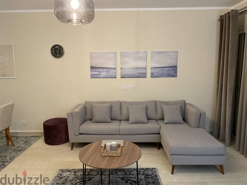 1 BR Appartment Ground floor + garden 90 Avenue - AUC شقة ارضي بحديقة 3