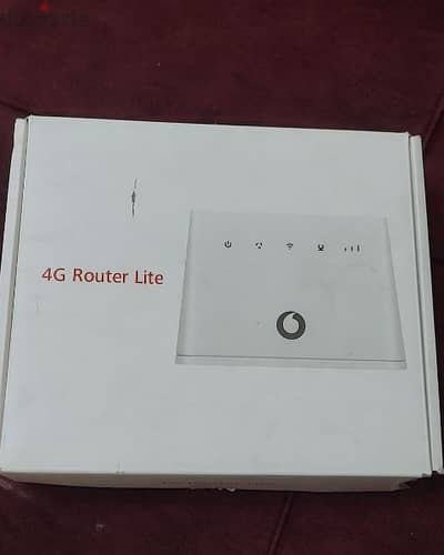 راوتر فودافون 4G lite استعمال خفيف وبحالة ممتازة