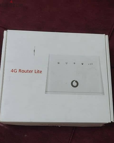 راوتر فودافون 4G lite استعمال خفيف وبحالة ممتازة 0