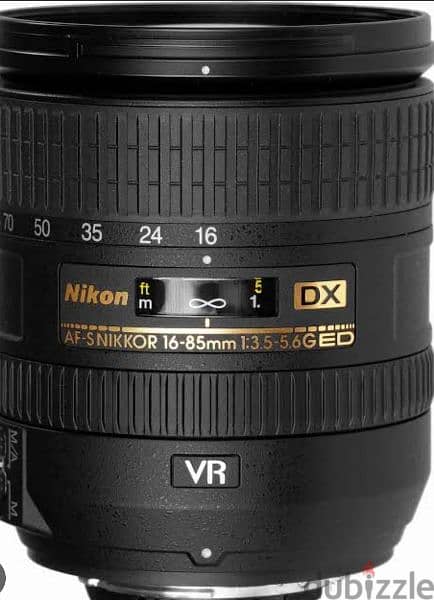 Nikkor Lens 16-85mm F: 3.5-5.6 تم تخفيض السعر لسرعة البيع 2