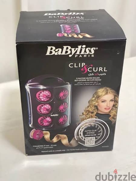 babyliss clip & curl بيبي ليس صانع التموجات الكهربائي 3