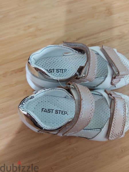 حذاء جديد ، جلد طبيعي ،  تركيا، FAST STEP  مقس ٢٤، سعر ٦٠٠ج ب ١٣٠٠ ج. 5