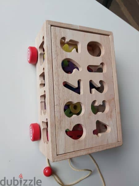 لعبة الأطفال التعليمية التنمية ، مصنوعة من الخشب 2