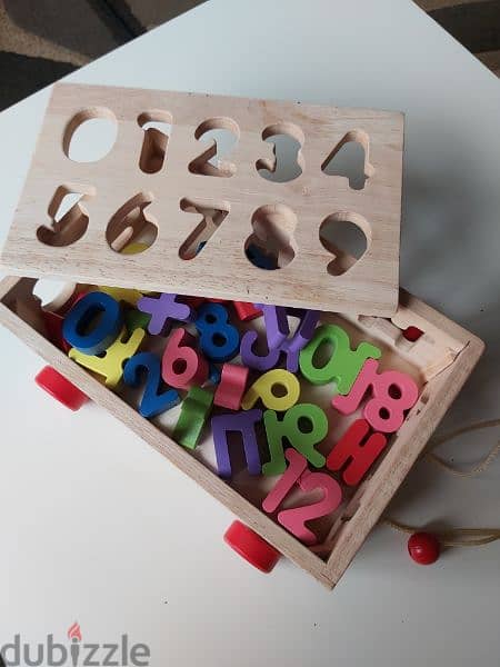 لعبة الأطفال التعليمية التنمية ، مصنوعة من الخشب 3