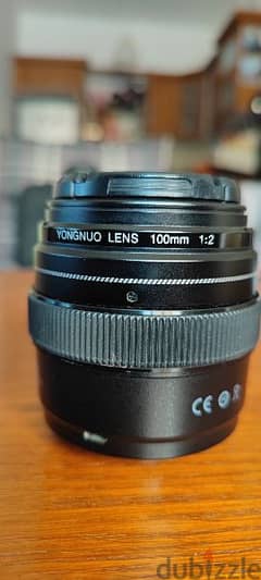 Nikon YN100mm F2N 1:2 AF MF Large Aperture Auto Prime Focus Lens