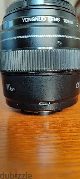Nikon YN100mm F2N 1:2 AF MF Large Aperture Auto Prime Focus Lens 7