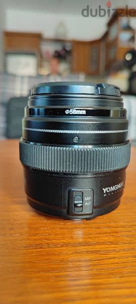 Nikon YN100mm F2N 1:2 AF MF Large Aperture Auto Prime Focus Lens 9
