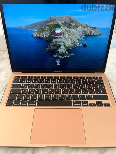 Mac book air 256GB 2020 Gold with Cover 2
