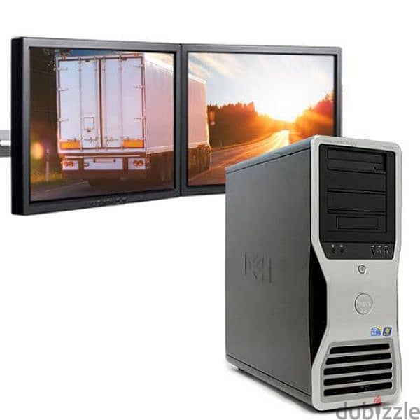 اقوى جهاز عملاق الالعاب والجرافيك Dell : T 7500 workstation 1