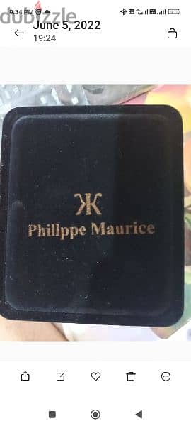 ساعة سويسرية اصلية phillppe maurice جديدة بالضمان