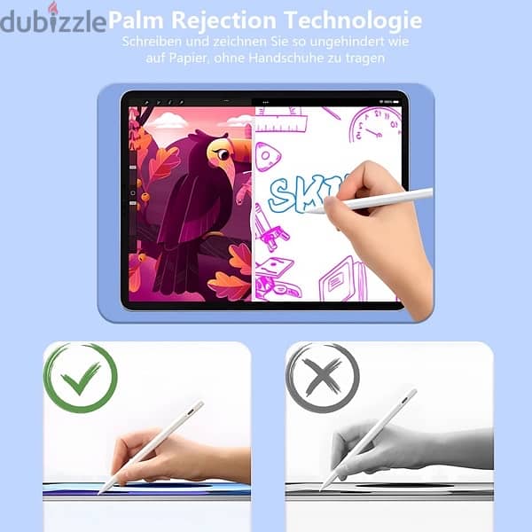 Stylus pen Ipad compatable magnetic قلم ايباد ستايلس متوافق مع ابل 1