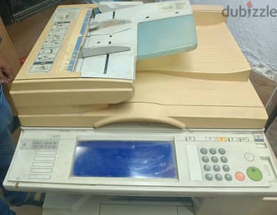 مكنة تصوير ريكو مستعمل استعمال خفيف محتاجه صيانه بسيطه