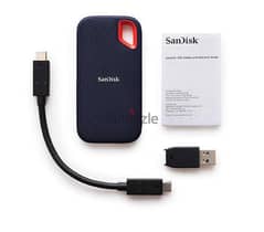 SanDisk 2TB Extreme Portable External SSD  - Up to 1050MB/s - USB-C 0