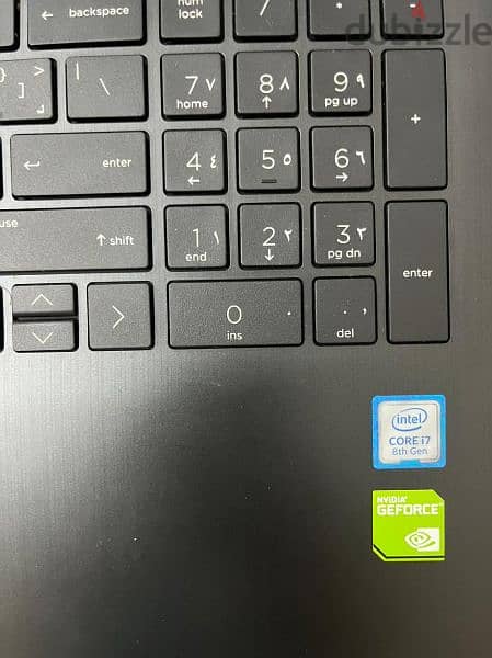 HP Laptop 15-da1 ,16GB RAM ,core i7 8th gen 3