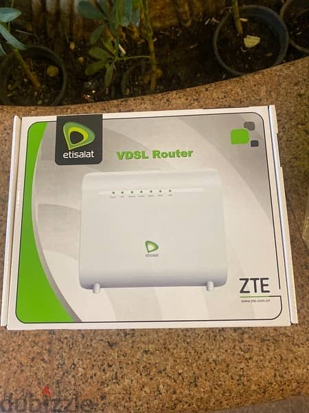 Etisalat VDSL Router ZTE 0