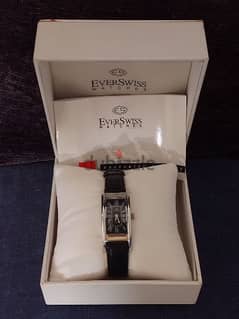 ساعة يد حريمى كلاسيك ماركة EverSwiss صنع فى سويسرا