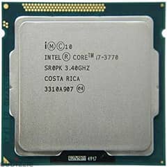 Intel i7 3770 0