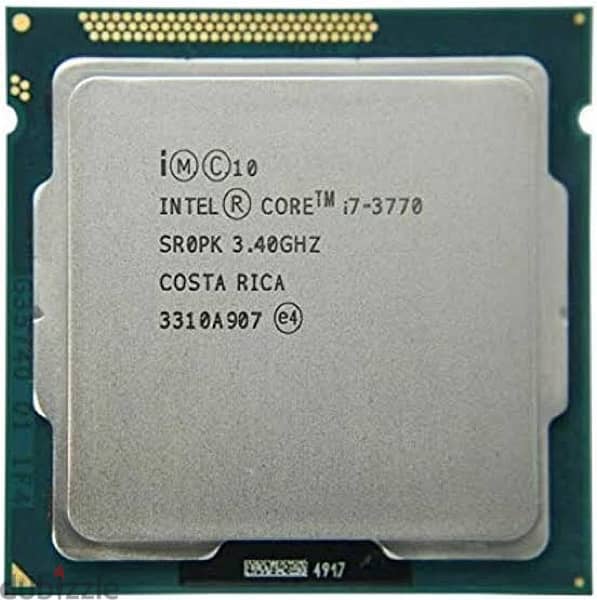 Intel i7 3770 0