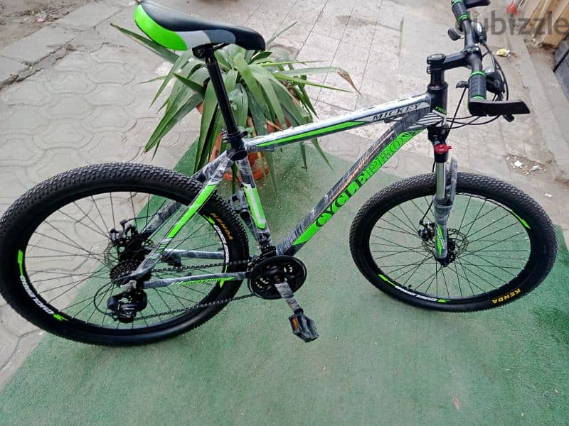 دراجة cycle pro المونيوم 4