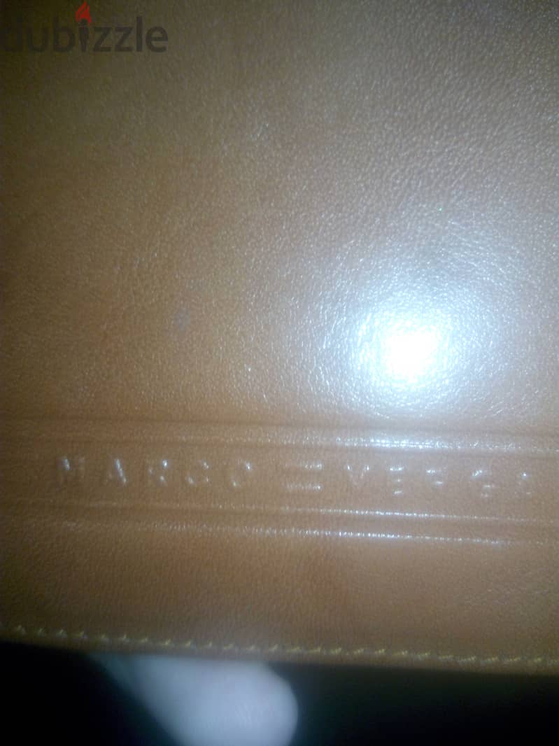 محفظة MARCO=VERGANI ايطالي جلد طبيعي لم تستخدم 1
