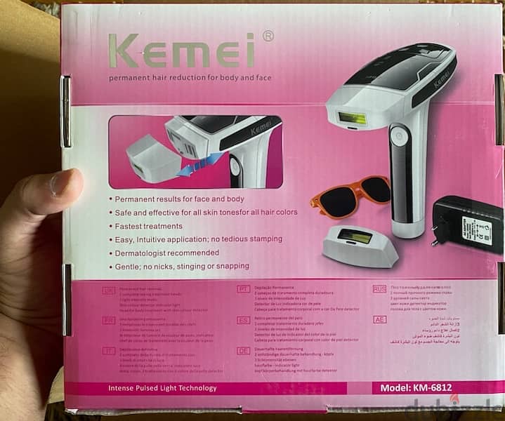 Kemei Hair Removal Laser 20K Puls جهاز إزالة الشعر بالليزر 20 ألف نبضة 2