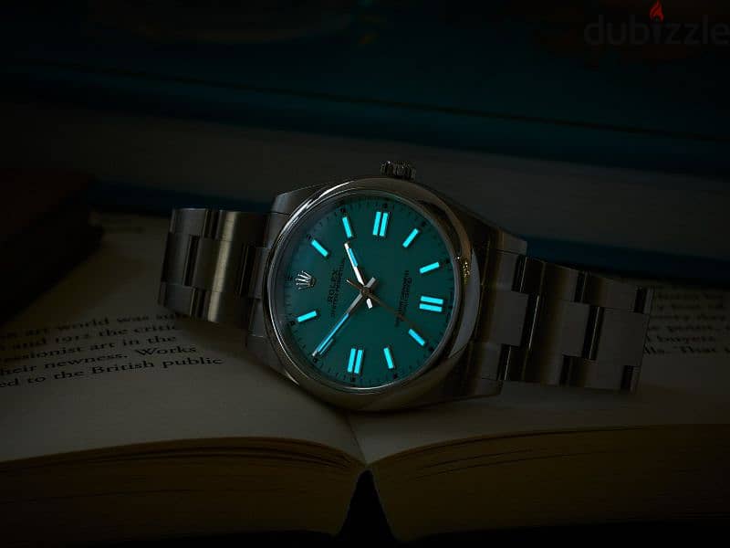 Rolex Oyster Perpetual Light Blue 1