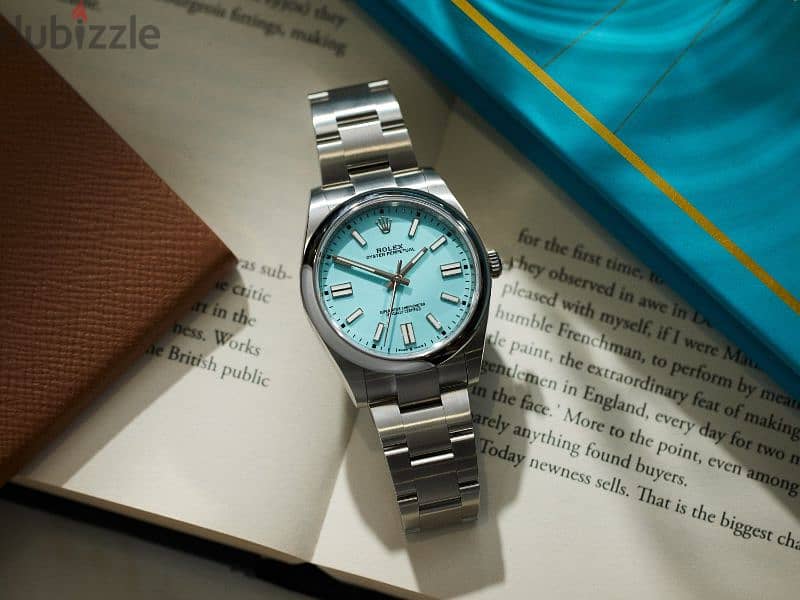 Rolex Oyster Perpetual Light Blue 2