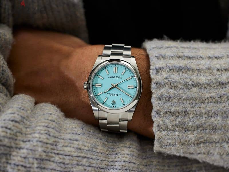 Rolex Oyster Perpetual Light Blue 3
